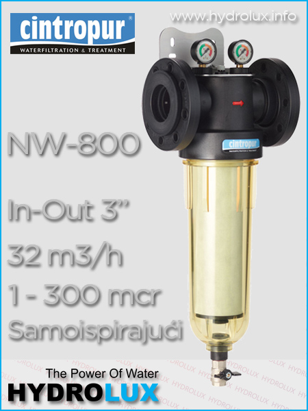 cintropur filteri za vodu, cintropur nw500, cintropur nw800
