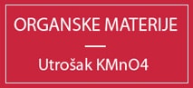 utrosak kmno4, organske materije u vodi